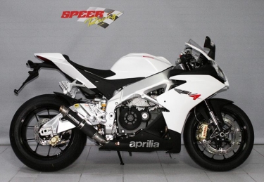 Bodis GP1 RVS Black Slip-on Einddemper zonder E-keur Aprilia RSV4 2009 > 2014